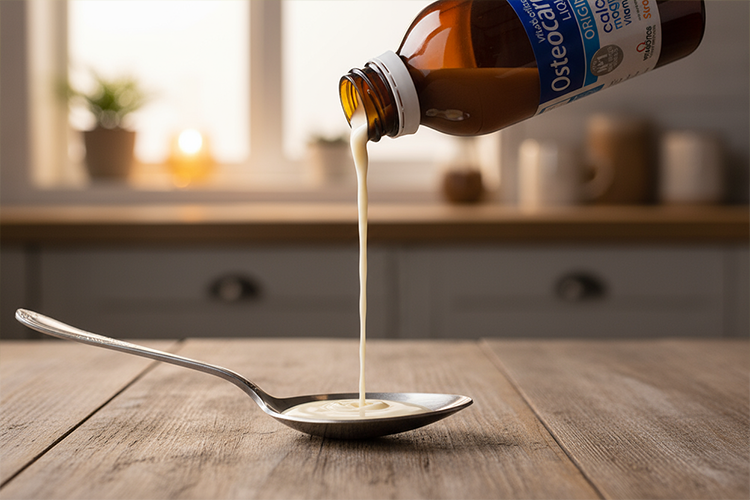 نحوه مصرف شربت Osteocare برای کودکان و بزرگسالان